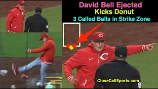 E31 - David Bell Ejected After Umpire Cory Blaser Calls 3 Consecutive Balls at Bottom of Strike Zone