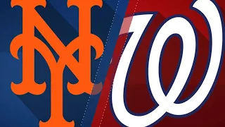 8/26/17: Nationals' bats overpowers Mets in 9-4 win