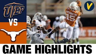 UTEP vs #14 Texas Highlights | Week 2 College Football Highlights | 2020 College Football