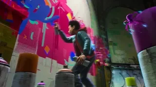 Spider-Man: Into the Spider-Verse Graffiti scene