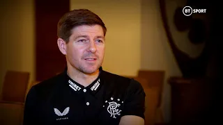 Steven Gerrard on Rangers' 55th Scottish league title, dressing room celebrations and Ibrox future