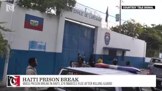 Mass prison break in Haiti, 174 inmates flee after killing guard