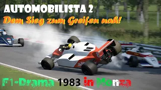 Automobilista 2 Ver. 1.413 -Dem Sieg zum Greifen nah! Das F1-Drama von 1983 in Monza 1991