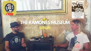 The Ramones Museum Berlin with the founder Flo Hayler
