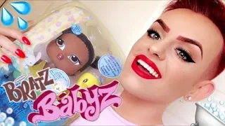 BRATZ BIG BABYZ BATHTIME BLITZ SASHA DOLL UNBOXING & REVIEW! | AzDoesMakeUp!