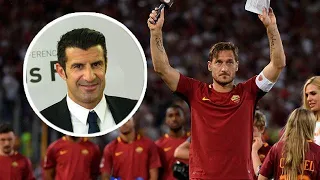 Roma, Francesco Totti sfida Luis Figo: il Foro Italico si trasforma in un campo da calcio