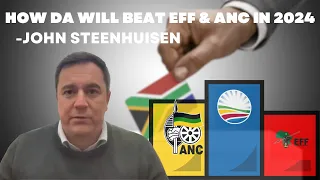 John Steenhuisen: How the DA will beat EFF and the fragmenting ANC and win in 2024