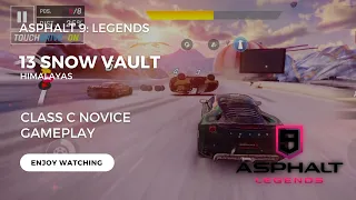 Asphalt 9: Legends - 13 Snow Vault - Himalayas - Class C Novice #asphalt9