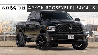 ARKON Roosevelt 24x14 -81 | 2014 RAM 1500