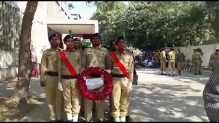 A tribute to the martyrs of Army Public School by Junior Brigade Tipu Sultan Coy.