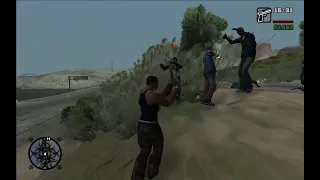 GTA  San Andreas zombie играем 3 часть