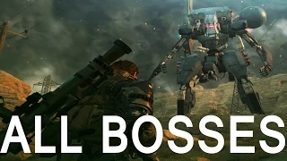 Metal Gear Solid 5: All Boss Fights