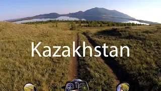 Riding a motorbike in Kazakhstan, motorcycle travel #5