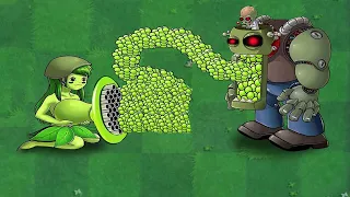 Plants vs Zombies Skibidi Toilet Vs Tv Man Vs TV Woman Vs Cameraman But Girl Gatling Pea