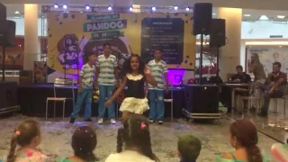 Matinê infantil com o Projeto Cultural Caçula do Pandeiro