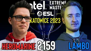 🇩🇪 HeroMarine (T) vs 🇩🇪 Lambo (Z) - Gruppe D - IEM Katowice 2023 - StarCraft 2 - Cast 2159