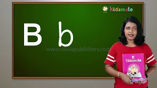 English Alphabet 'B' (Read and Write) - Kidsmate LKG Term 1 English - Digital Education Program