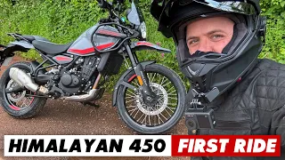 A HUGE Improvement: Royal Enfield Himalayan 450 First Ride!