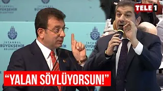 Ekrem İmamoğlu ile Tevfik Göksu karşı karşıya geldi