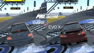 Evo IX Vs Evo X Comparison - NFS ProStreet