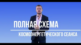 Полная схема Космоэнергетического сеанса. Космоэнергетика обучение