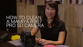 How to Clean a Mamiya RB67 PRO SD Camera