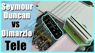 DiMarzio Chopper T vs. Seymour Duncan Little 59 Comparison | Tele Bridge Humbuckers