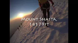 Mt Shasta, North Side Hotlum - Bolam Climb, August 2017