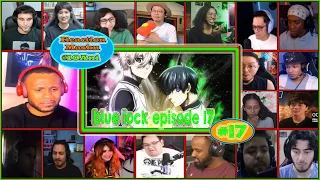 Blue Lock Episode 17 Reaction Mashup | ブルーロック 17話 リアクション| 10Ani