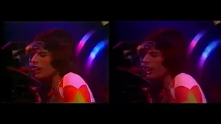 Somebody To Love - Queen Live at Earls Court 6th June 1977 (Clean-Up Comparison)