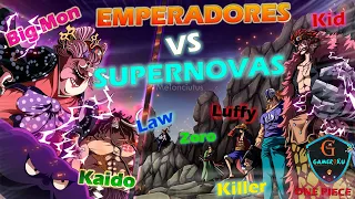 YONKO KAIDO & BIG MON VS. SUPERNOVAS | ONE PIECE