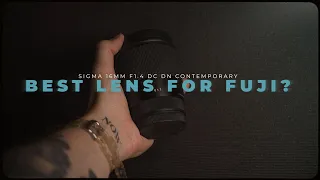 SIGMA 16MM F1.4 DC DN CONTEMPORARY ЛУЧШИЙ ОБЪЕКТИВ ДЛЯ СИСТЕМЫ FUJIFILM?