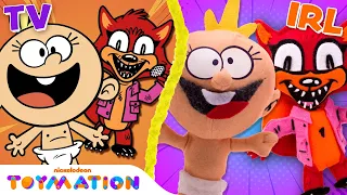 Baby Lily's Toy Won't Stop Singing! | Loud House Puppets | Toymation