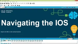 Packet TracerV7.2 - Navigating the IOS