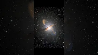 Centaurus A, The Bright Galaxy, A Most Detailed Image Ever Observed, #shorts