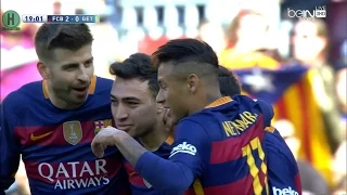 Summary Barcelona vs Getafe 6-0 La Liga 12-3-2016 HD1080P