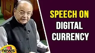 FM Arun Jaitley Speech On Digital Currency In Budget 2018 | Mango News