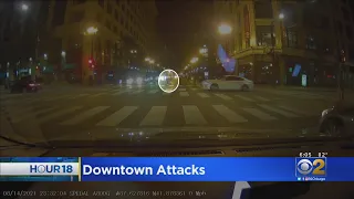 Rideshare Driver's Video Captures Downtown Attack In Which Woman Was Brutally Beaten