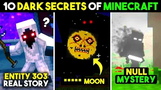 Top 10 *DARK SECRETS* 😱 Of Minecraft That Will Blow Your Mind | Minecraft Conspiracy Theories Part 3