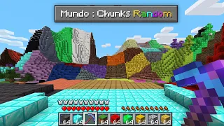 Paso Minecraft pero TODOS LOS CHUNKS SON ALEATORIOS 😱 Alexy