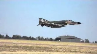 F-4 Phantom Super Low Fly By