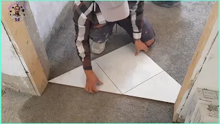 Amazing techniques for building bedrooms with ceramic tiles