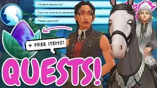 NEW QUESTS! *UNLOCK SECRET AREA & DARK RIDERS!* (I STAYED THE NIGHT SO YOU DON'T HAVE TO!) 😱