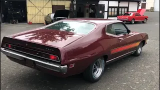 Ford Torino GT 429 (1971) Burnout