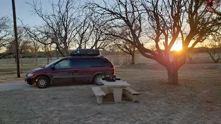 3 FREE Places To Camp in Texas | Solo Female Travel in a Minivan Camper Conversion #VanLife