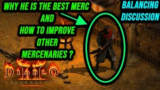 Why Act 2 Mercenary Is The Best In Diablo 2 Resurrected And How Could Other Mercs Be Improved?