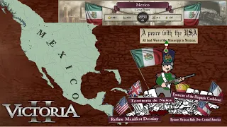 Victoria 2 GFM Mexico becomes the SuperPower in the Americas (19th Century Mexican histroy included)