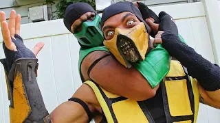 Scorpion & Reptile Make Tacos!! (Cooking With Scorpion) Mortal Kombat