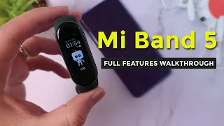 Mi Band 5 - Full Features Walkthrough