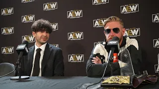 ORANGE CASSIDY'S FIRST AEW MEDIA SCRUM | AEW Double or Nothing 2023!